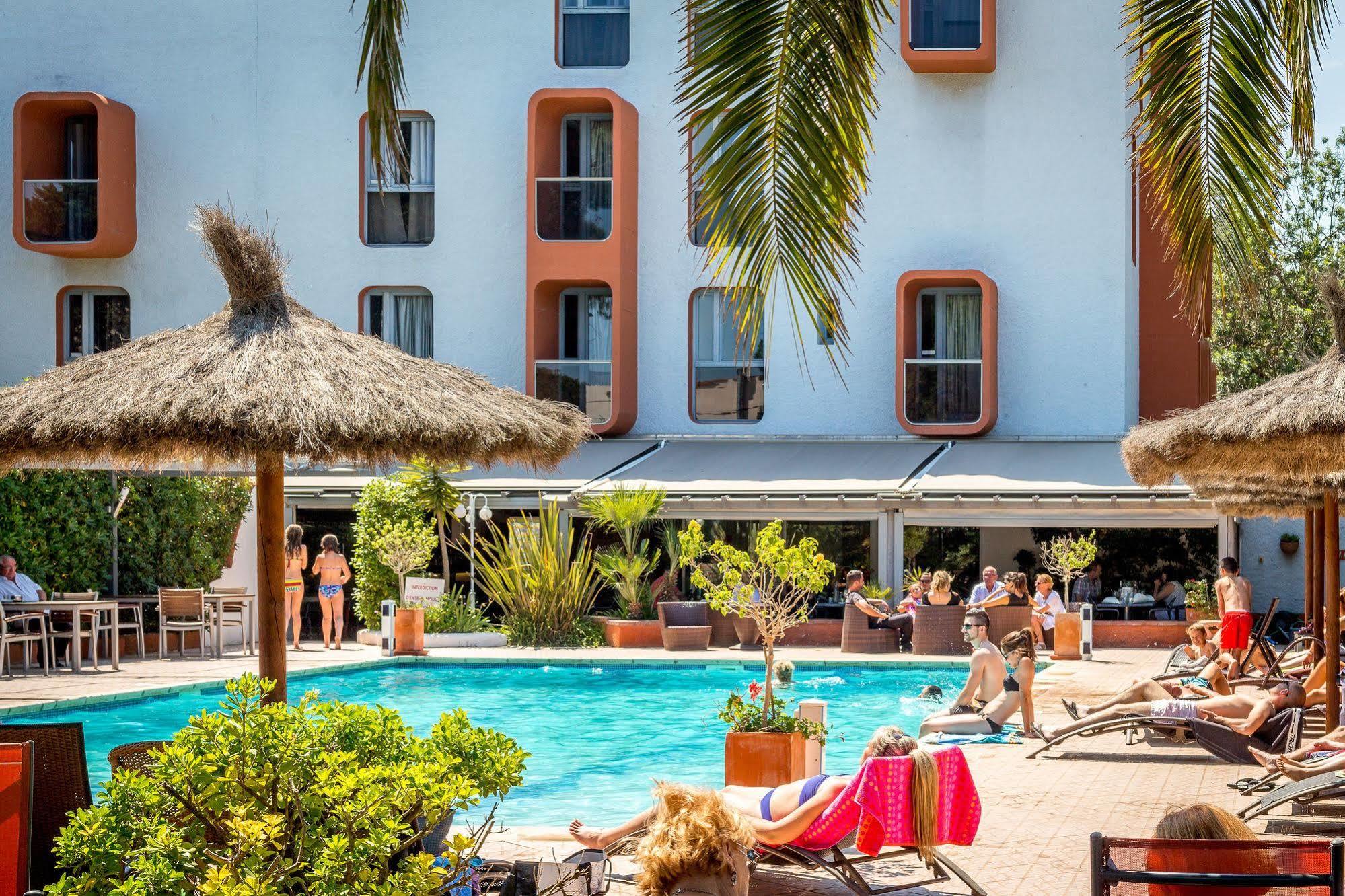 Hotel Aquarius Canet-en-Roussillon Exterior foto